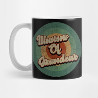 Circle Retro Vintage Illusions Of Grandeur Mug